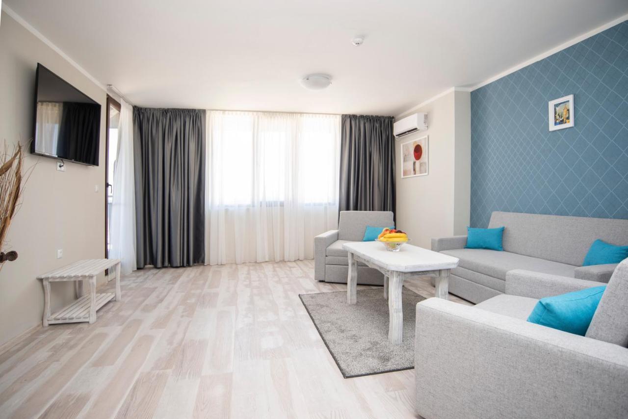 Apartemen 70 m² dengan 1 kamar tidur dan 1 kamar mandi pribadi di Lozenets Bagian luar foto